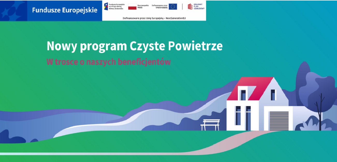 Grafika do Nowej odslony Programu Czyste Powietrze